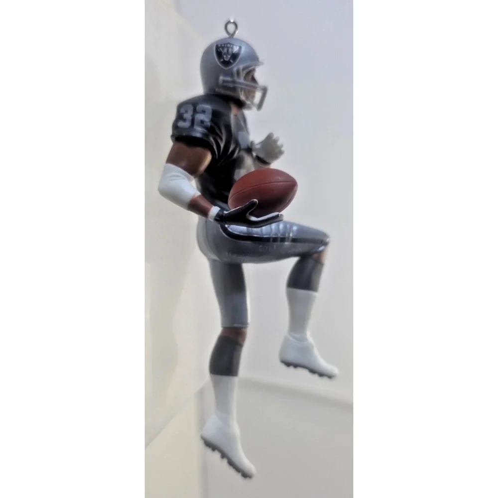 Hallmark 2013 Marcus Allen Los Angeles Raiders Keepsake Ornament NFL Football